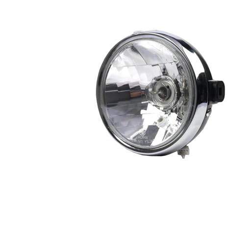 Barhbt Faros de motocicletas Para YBR125 YBR 125 JYM-KG Faros Delanteros Redondos Clásicos Para Motocicleta