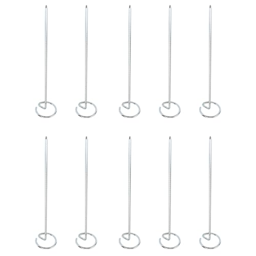 10 Pcs Stainless Steel Skewers for Air Fryer ，Reusable Skewers for Oven, Camping, and Kebab Cooking