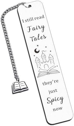Spicy Funny Bookmarks For Book Lovers - Stainless Steel Sassy Reading Gifts