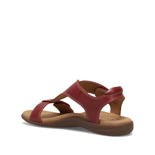 Image of Taos The Show Premium Leather Women's Sandal - Experience Everyday Style, Comfort, Arch Support, Cooling Gel Padding and an Adjustable Fit for Exceptional Walking Comfort