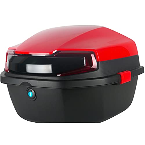 CJGKDJS Baúl de Viaje para Motocicleta Baúl Universal para Motocicleta, Baúl para Maletero para Motocicleta, Baúl para Equipaje, Estuche para Almacenamiento con Respaldo Blando, para Motocicleta, Mo