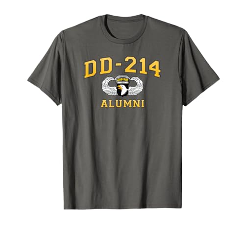 DD-214 US Army 101st Airborne Division T-shirt pour étudiant T-Shirt