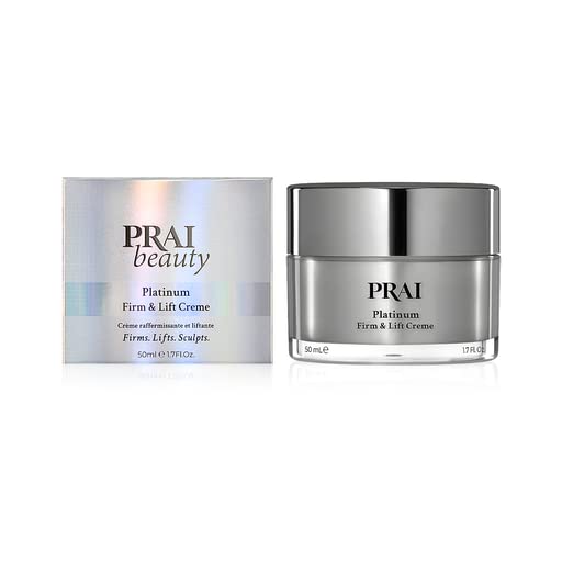 PRAI Platinum Firm & Lift Day Creme 50ml, Hydrating Moisturiser With Nulastic Silk, Platinum & Idealift, Plumps - Image 2