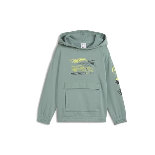Sweat à capuche garçon Puma Hot Wheels en coton coupe relaxed
