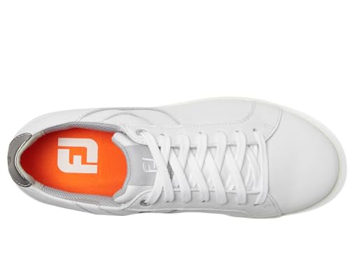 FootJoy Women's FJ Links Previous Season Style Golf Shoe, White/Bone, 11 Meduim by FootJoy - Image 2