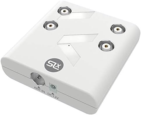 4 Way TV And Radio Signal Booster 4G, Plug Type UK, Aerial/Satellite Amplifiers & Distribution