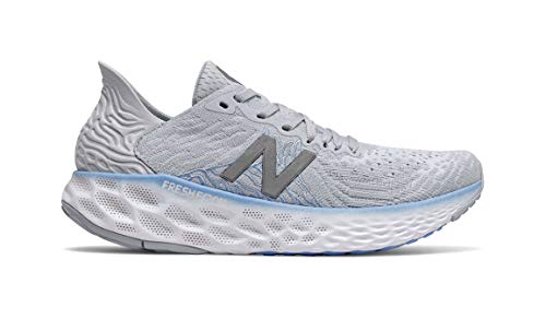 Image of New Balance Women's Fresh Foam 1080 V10 Running Shoe, Light Cyclone /Team Carolina, 5 N US