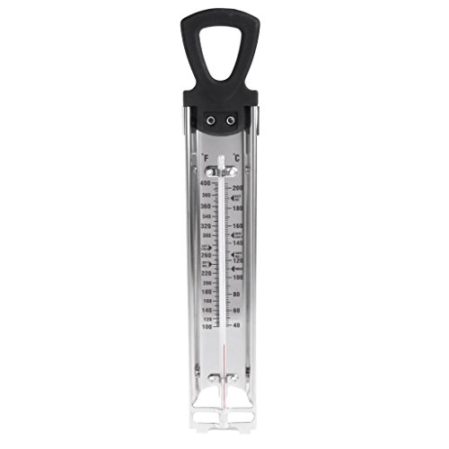 Thermometer, Edelstahl Küche Craft Kochthermometer für Marmelade Sugar Candy Liquid Cover