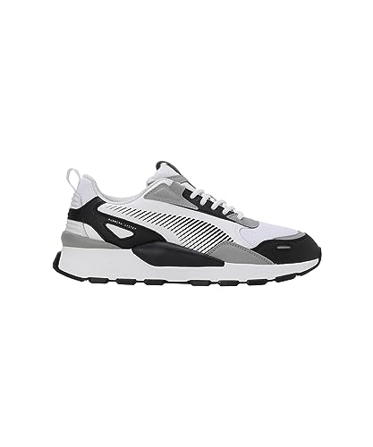 PUMA PUMA(プーマ) Unisex's Sneakers, Fall and Winter 23 Colors: Puma White/Concrete Gray, 27.0 cm