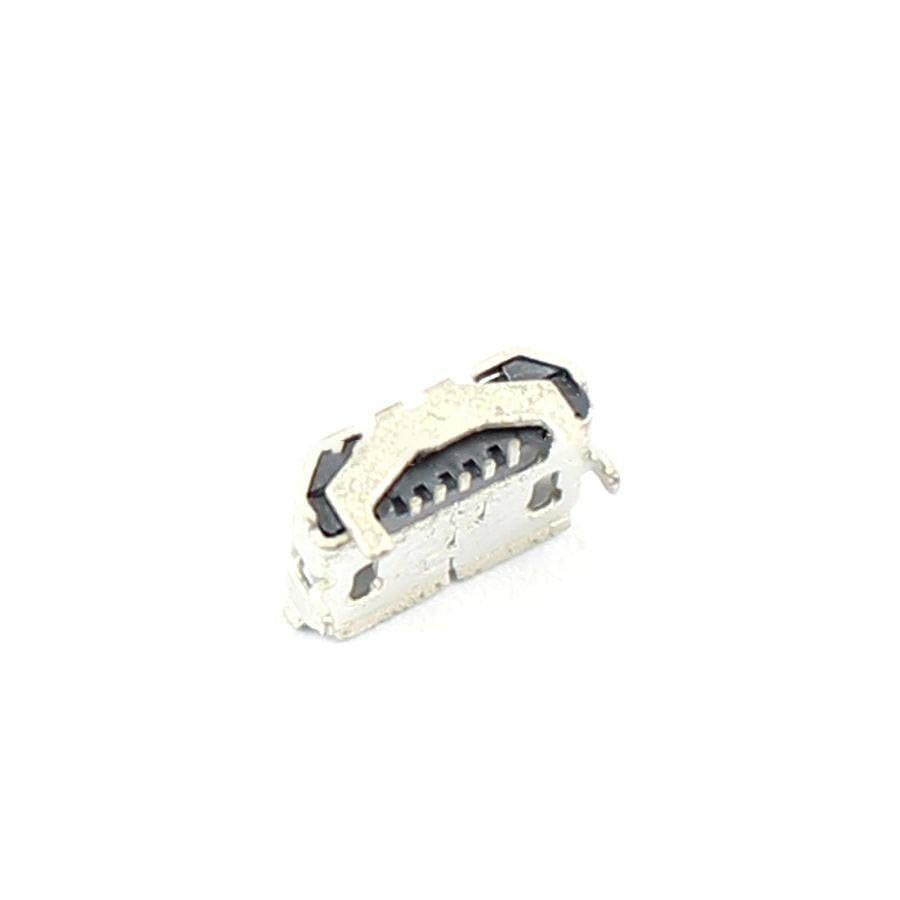 Generic 10Pcs Micro USB Type B Female DIP 5 Pin Reverse Ejector Socket Connector