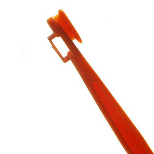 Minjie 2 Pcs Orange Peeler Tool Citrus Peeler In Bright Orange Color - Replaces Tupperware Peeler Bright Orange #TOP1
