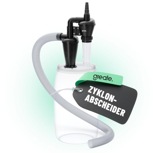 greate 2-Stufen Zyklonabscheider - Zyklon Absaugung Werkstatt mobil oder stationär nutzbar - Staubabscheider Bausatz - Cyclone dust Collector - Zyclone Abscheider