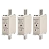 Heschen NH Fuse Link, Ceramic Fuses, NH000, 35A, gG Type, Knife Type Contact, Front Indicator Combination Detector, Pack of 3
