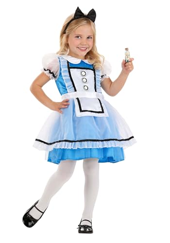 Disfraz clásico de Alice para niña miniatura 2