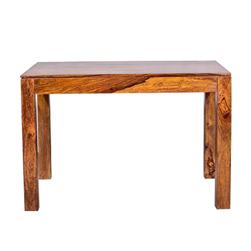 Image of Furnire Carp Sheesham Wood 4 Seater Dining Table Set with 3 Chairs and 1 Bench for Living Room Home || Solid Wood Dining Room Sets Furniture for Dinner Rooms & Hotels (Honey Finish)