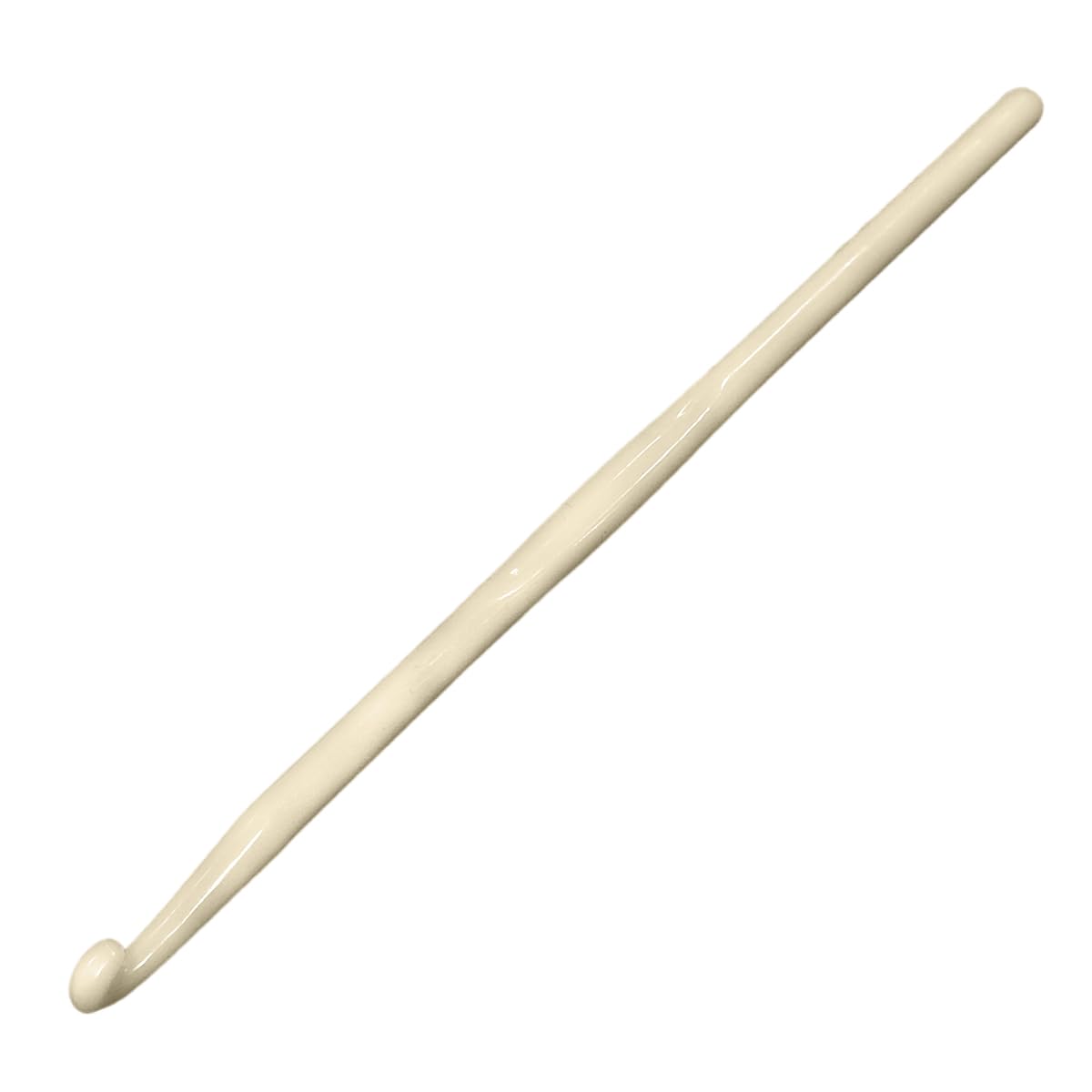JYC CREATIVE Plastic Crochet Needle, Measurement 4mm x 14cm, Soft Ergonomic, for Crafts Knitting Scarves, Hats, Amigurumis