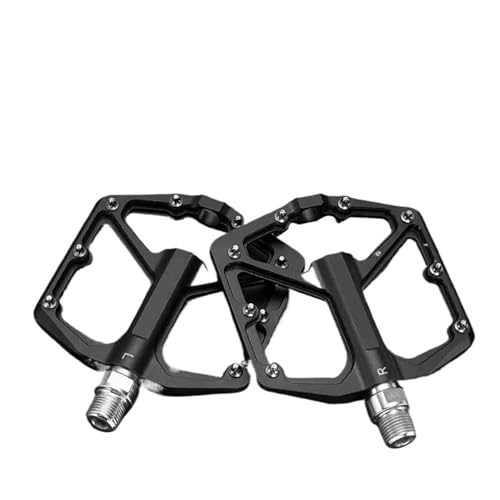 �݊���������܂�ROCKBROS �A���~�j�E�������o�C�N�y�_���AMTB ����у��[�h�T�C�N�����O�p�̒��y�ʊ���~�߃V�[���h�x�A�����O(K203-BK)