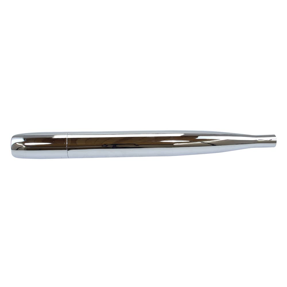 Auspuff 28mm Chrom für Hercules Sachs Mofas Prima 2-6