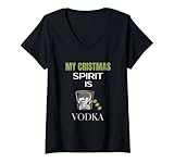 Christmas Spirit Vodka Drinker X-mas Apparel