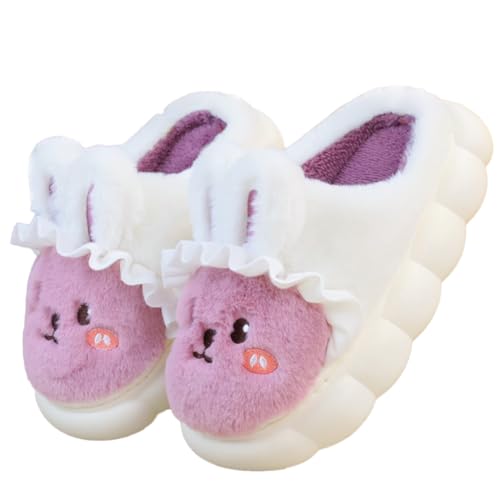 Rabbit Cute Cartoon Slippers Women's Home Slippers Four Autumn and Winter Warm Slippers
