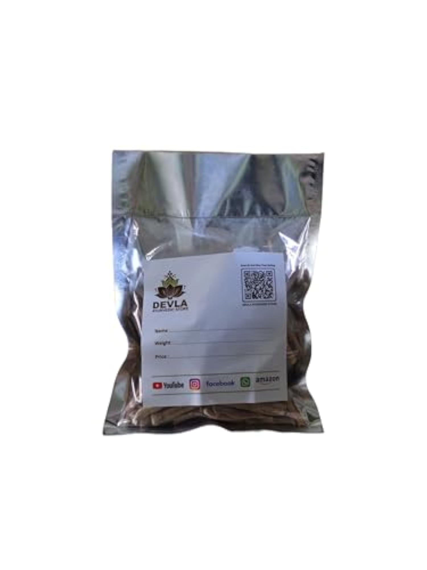 Devla Organic Ashwagandha Root, Stress Relief Supplement
