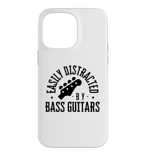 Easy Distracted By Bass Guitars �ʔ����x�[�X�v���[���[ �X�}�z�P�[�X iPhone 14 Pro Max �p