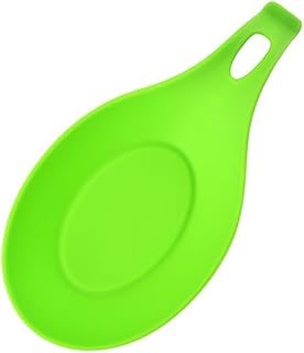 Juego de 4 espátulas de silicona resistentes al calor, 4 unidades, color verde