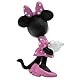 Bullyland 15349 - Spielfigur Walt Disney Minnie Mouse, ca. 6,9 cm, detailgetreu, ideal als kleines Geschenk für Kinder ab 3 Jahren, Schwarz/Weiß