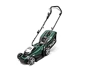 Webb Classic WEER33 Electric Rotary Lawnmower with 5 Cutting Heights, 33cm Cutting Width and 35L Collection Bag - Voted Best Buy Budget Mower by BBC Gardener’s World - 3 Year Guarantee