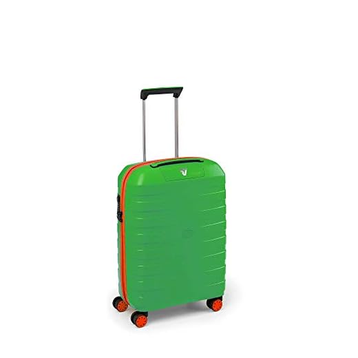 Roncato Maleta Pequeña XS Rigida Box Young - Cabina cm. 55 x 40 x 20 Capacidad 41 L, Ligero, Organización Interna, Cierre TSA, Aprobado para: Ryanair Easyjet Lufthansa,