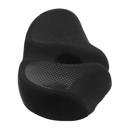 Selle de vélo large contre la douleur fessière en longue balade