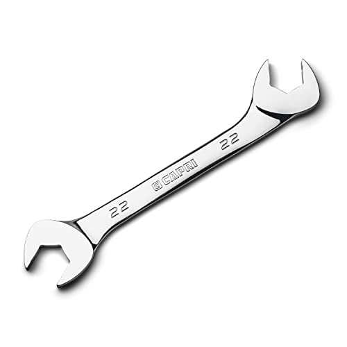 Image of Capri Tools 22 mm Angle Open End Wrench, 30 and 60 angles, Metric