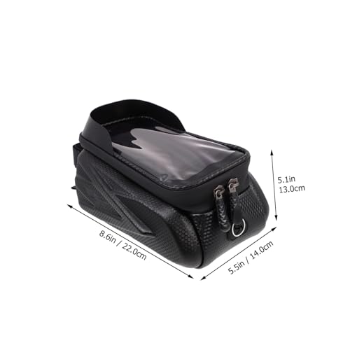 Sacoche cadre vélo étanche avec support de téléphone tactile UKCOCO - 2