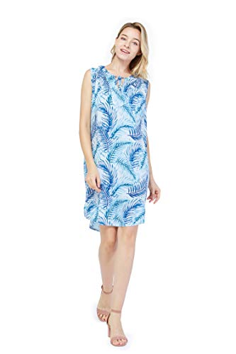 Image of Hawaii Hangover Family Matching Hawaiian Clothes, Simply Blue Leaves | Family matching Hawaiian outfits, Simply Blue Leaves, lightweight rayon, machine washable, tropical leaf print, luaus