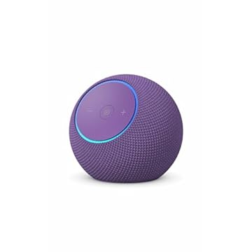 Amazon Echo Dot Max (Geração mais recente), smart speaker com Alexa, som envolvente e hub de casa inteligente integrado, ideal para sua sala de estar, Cor Roxa