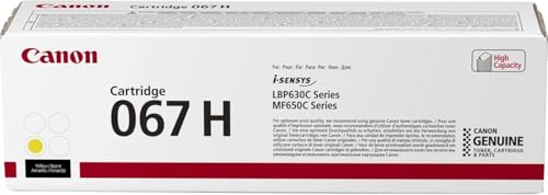 Canon 067H Toner Cartridge 1 Piece(s) Original Yellow