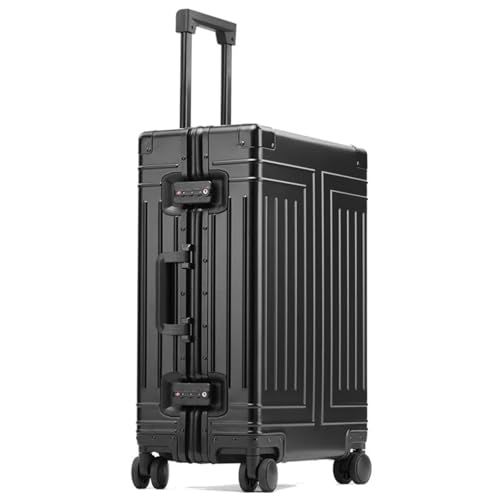 2024 Capacity Durable Luggage Set with 100% Aluminum Luggage Wheels for Men and Women Cabin Carry on Boarding Travel 20/24/26/28