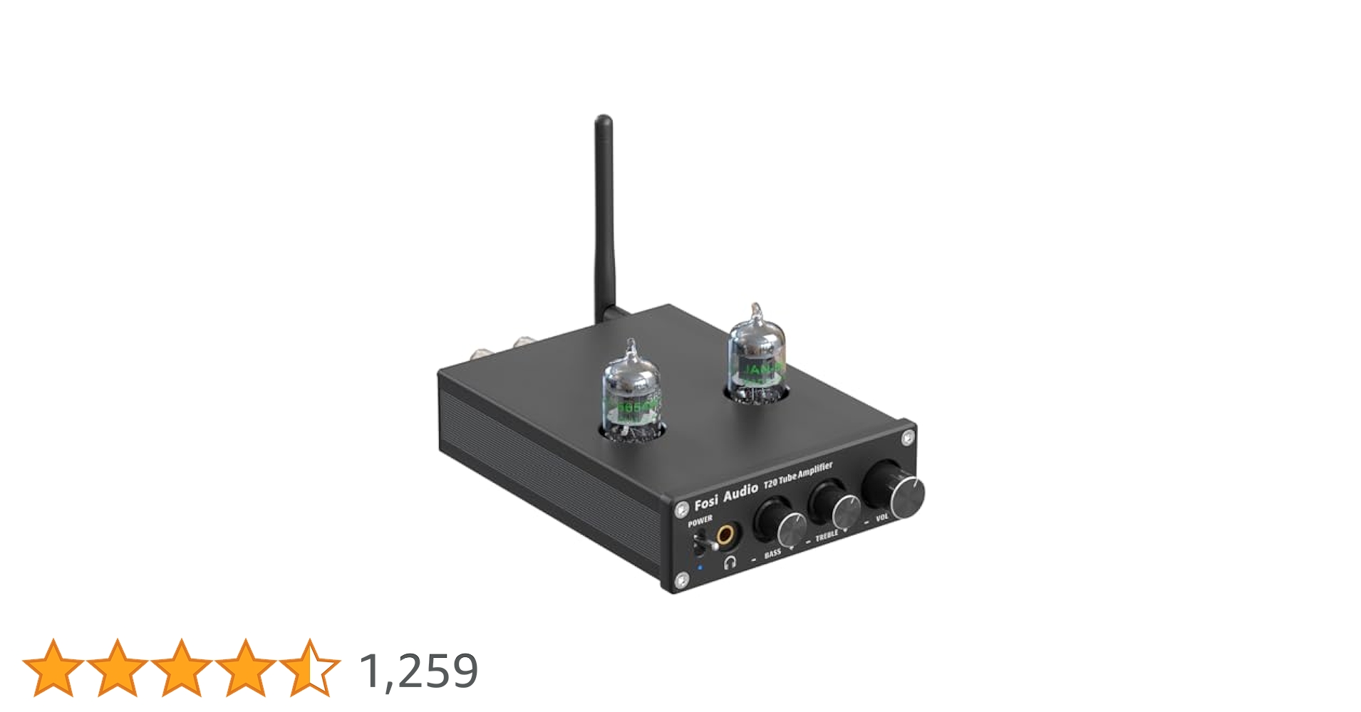 アンプ Fosi Audio T20 Tube Amplifier Fosi Audio T20 Bluetooth Vacuum Tube Amplifier AptX HD