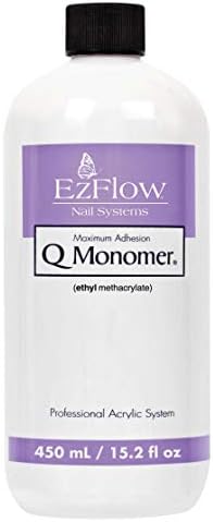 EZ FLOW Q Monomer False Nails, 15.2 Fluid Ounce