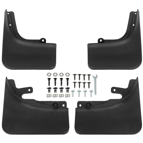 Image of SCITOO 4PCS Mud Flaps Front & Fear Splash Guard Set Suitable for Rivian R1T 2022-2024 Batt