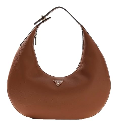 GUESS sac à épaule Evie marron avec finitions soignées et design hobo intemporel