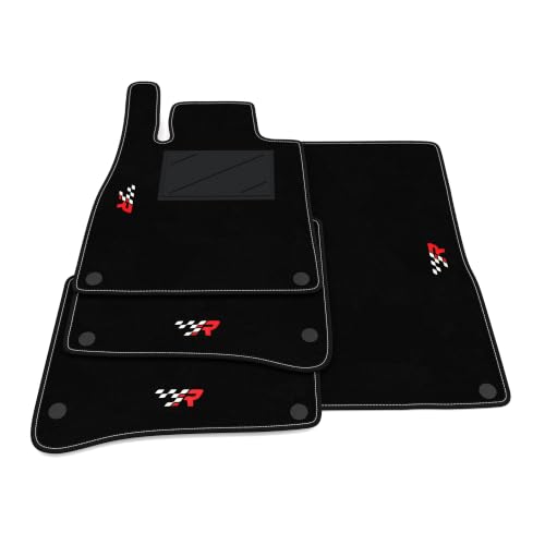 Alfombrillas Mercedes Clase S V222 para viajes largos Moqueta a medida R Racing