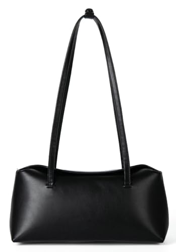 Image of Slouchy PU Leather Hobo Bags Women Retro Trendy Underarm Shoulder Bag Cute Crescent Crossbody Purses Travel Tote Handbag 2026