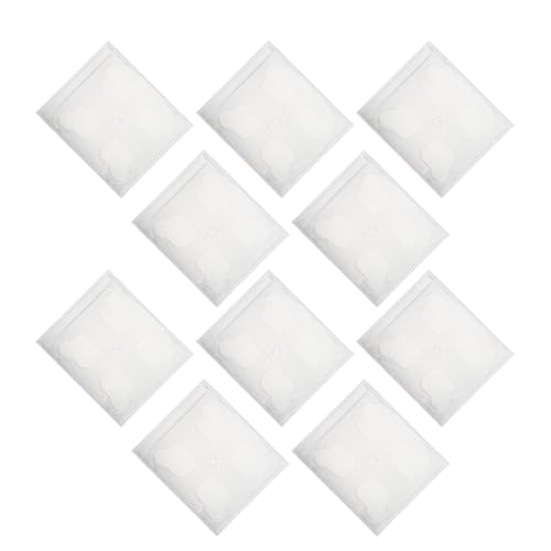 ULTECHNOVO Lot De 10 Étuis De Protection Pour CD Audio Multimédia, Robustes Et Empilables, Compatibles Avec Les Formats Jewel Standard Et Jewel Standard.