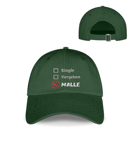Casquette de baseball EVJF snapback broderie chapeau réglable vert bouteille taille unique