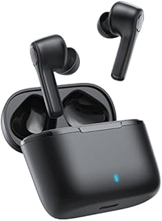 Wireless Earbuds, Bluetooth Earphones in Ear, Bluetooth Headphones w/Wireless Charging/Microphones/Noise Cancelling, Bass+ /35H/Smart Control, IPX8 Waterproof Sport Earphone
