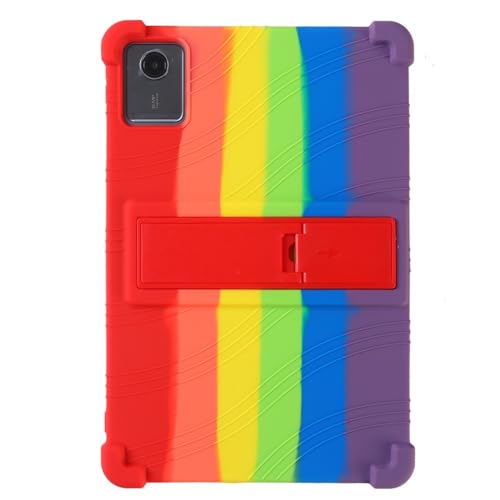 Coque Lenovo Tab M9 silicone rigide arc-en-ciel TB310XU étui de protection