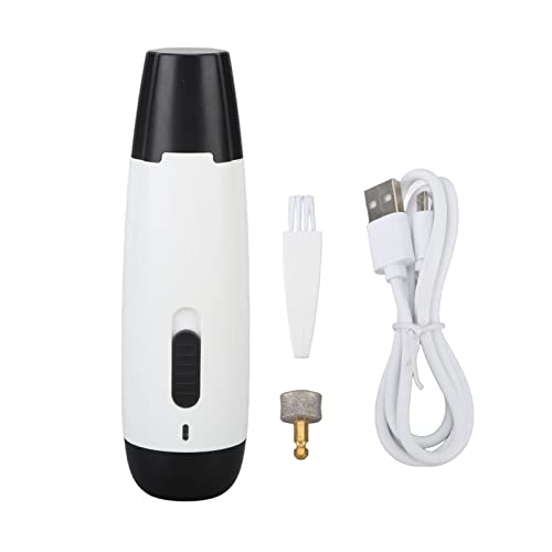 Dog Electric Nail File Grinders, Professional Rechargeable Pet Nail Grinder Dog Nail Trimmer Painless Paws Grooming Smoothing Tool for Cat Pet