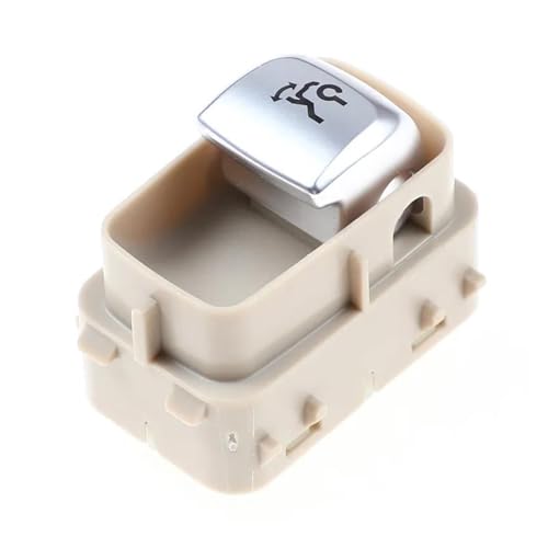Interrupteur de lève-vitre beige pour Mercedes Classe C W205 et GLC X253
