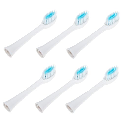 DECOMELODY 6 piezas Cabezal de Cepillo de Dientes Eléctrico Suave Compatible X Q Q Recargable Repuesto para Limpieza Profunda Cuidado de Encías